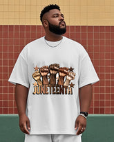 Men's Plus Size Six Black Historic T-Shirt